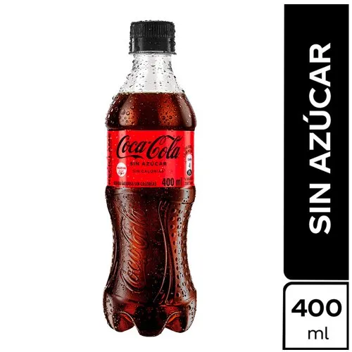 Imagen de Coca cola sin azúcar 400ml