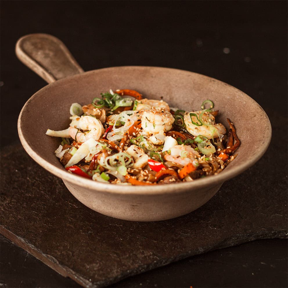 Imagen de Wok frutos del mar